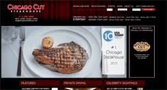 Desktop Screenshot of chicagocutsteakhouse.com